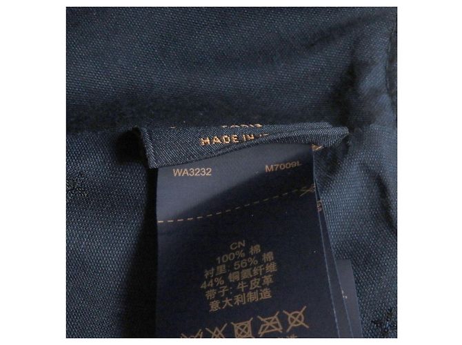 Baseballkappe mit gesticktem LV-Logo von Louis Vuitton Blau - Ansicht 8