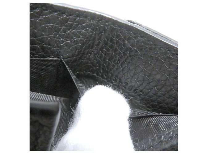 Gucci Tri-fold Leather Wallet Black - view 9