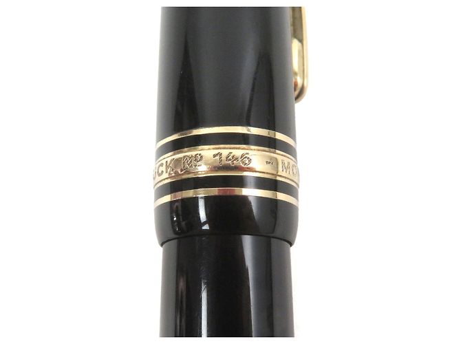 Pluma Montblanc Meisterstück Negro - vista 8