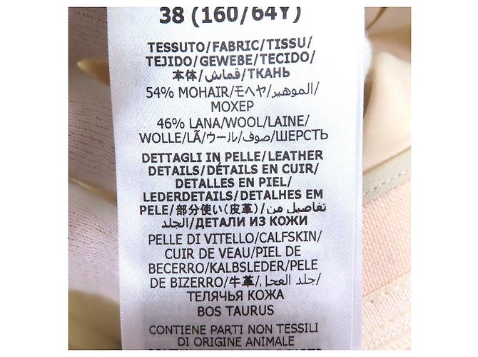 Bermuda shorts Gucci de mohair Rosa Beige - vista 9