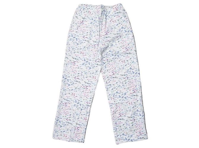Autre Marque Pantaloni in cotone Niche Facil Bianco - vista 2