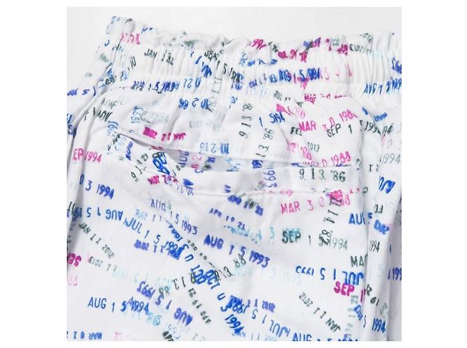 Autre Marque Pantaloni in cotone Niche Facil Bianco - vista 7