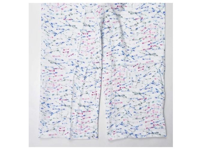 Autre Marque Pantaloni in cotone Niche Facil Bianco - vista 8