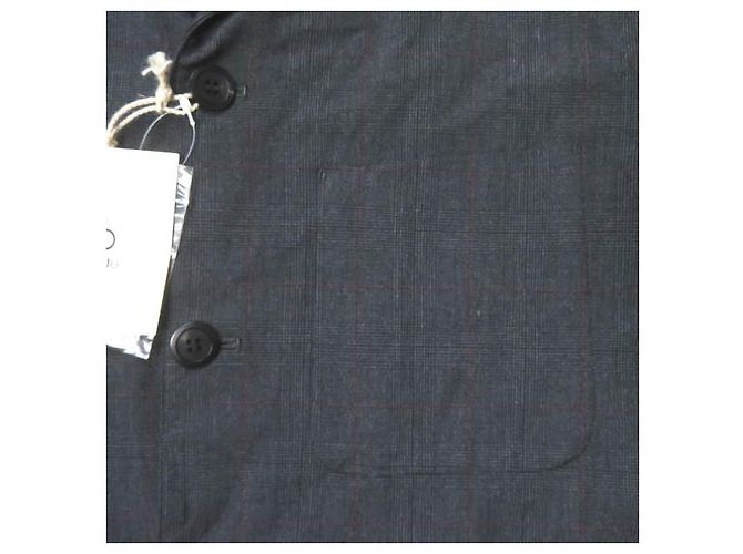 Autre Marque Chaqueta de trabajo mando PE RY Check Coverall Jacket Azul Azul marino - vista 6