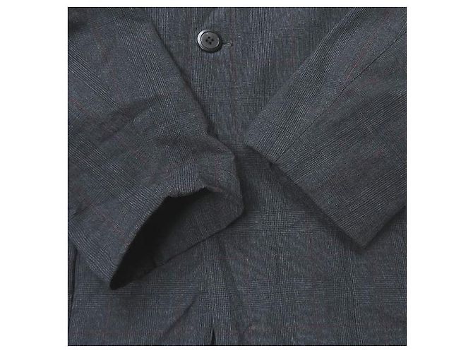 Autre Marque Chaqueta de trabajo mando PE RY Check Coverall Jacket Azul Azul marino - vista 7