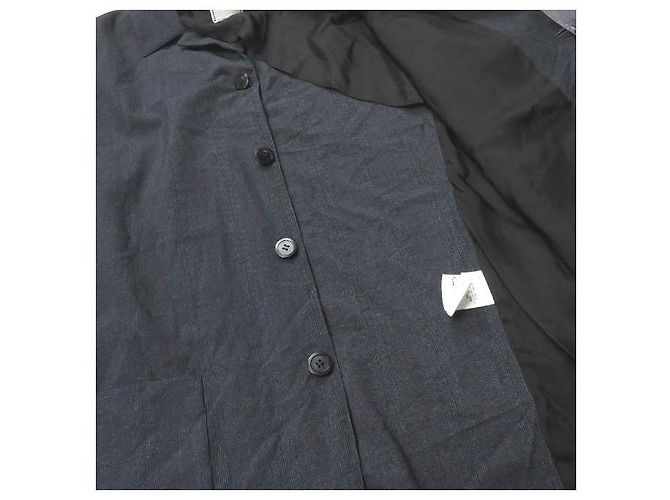 Autre Marque Chaqueta de trabajo mando PE RY Check Coverall Jacket Azul Azul marino - vista 9