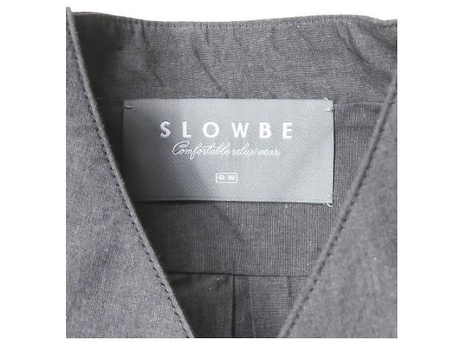 Autre Marque Camicia da notte SLOWBE in cotone a maniche corte Nero - vista 3