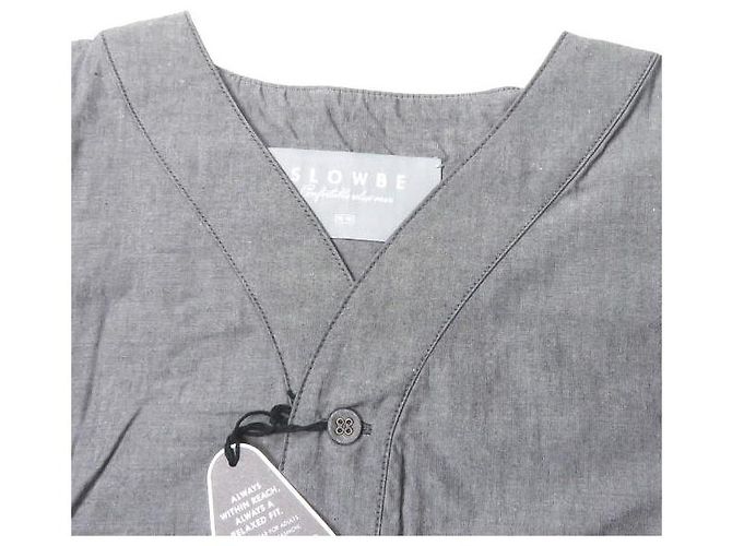 Autre Marque Camicia da notte SLOWBE in cotone a maniche corte Nero - vista 4