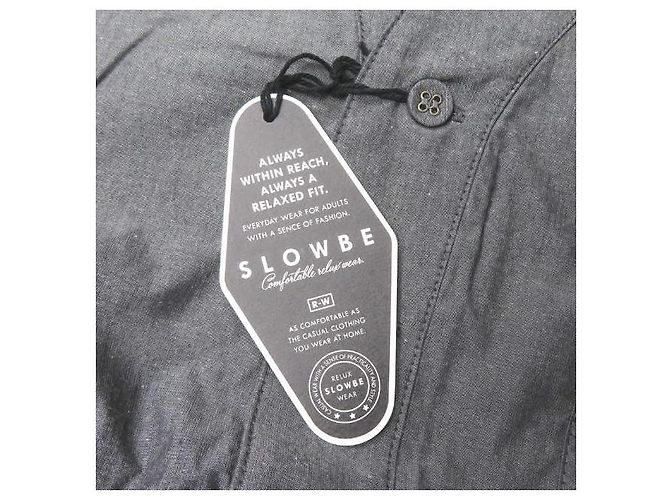 Autre Marque Camicia da notte SLOWBE in cotone a maniche corte Nero - vista 5