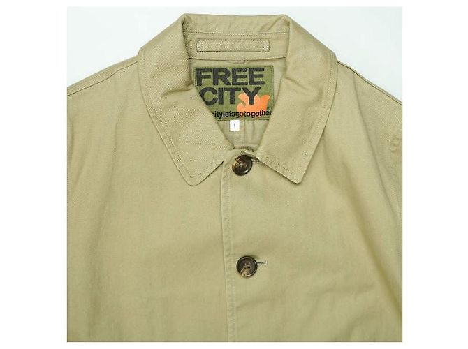 Autre Marque Abrigo de algodón FREECITY CHINO Beige - vista 4