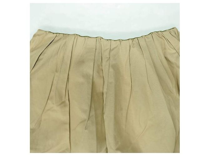 Autre Marque Falda de algodón y poliéster Beauty&Youth United Arrows Beige - vista 4