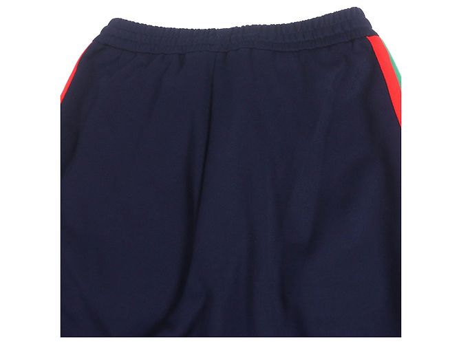 Gucci Balloon technische Jersey-Polyester-Hosen Blau Marineblau - Ansicht 4