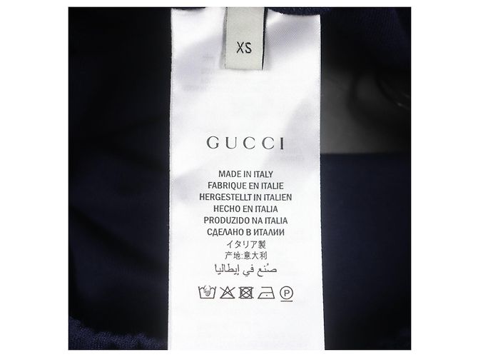 Gucci Balloon technische Jersey-Polyester-Hosen Blau Marineblau - Ansicht 6