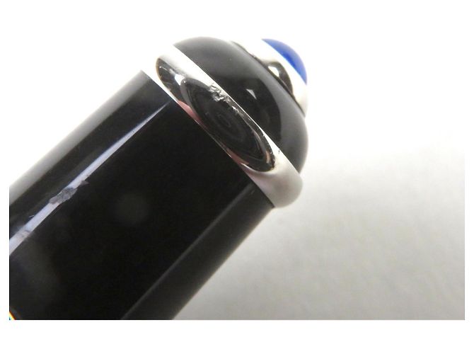 Bolígrafo Diabolo de Cartier Negro Plata - vista 11