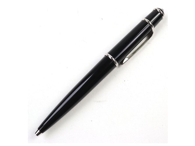 Bolígrafo Diabolo de Cartier Negro Plata - vista 2
