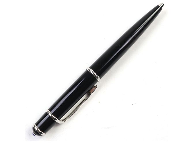 Bolígrafo Diabolo de Cartier Negro Plata - vista 3