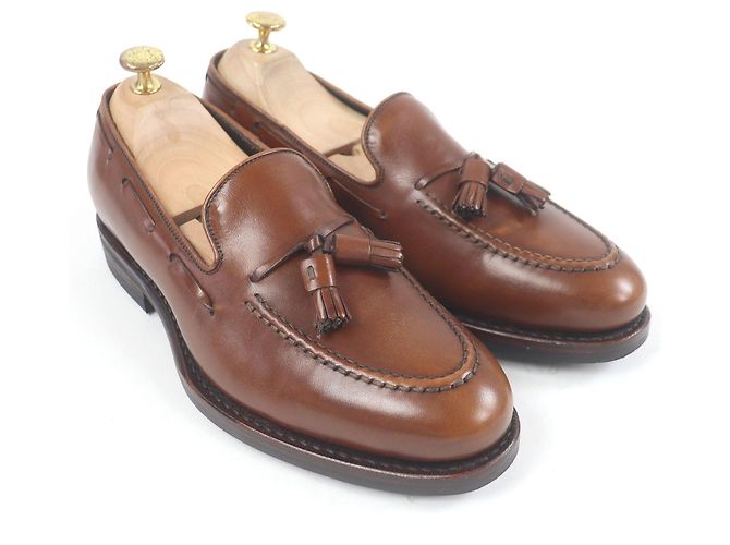 Autre Marque Edward Leder Slipper Jalan Sriwijaya Braun - Ansicht 2