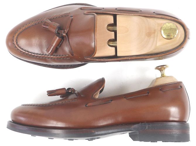 Autre Marque Edward Leder Slipper Jalan Sriwijaya Braun - Ansicht 3