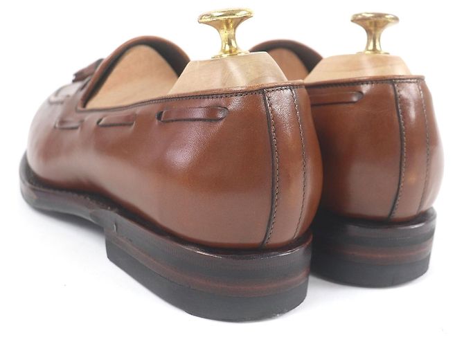 Autre Marque Edward Leder Slipper Jalan Sriwijaya Braun - Ansicht 5