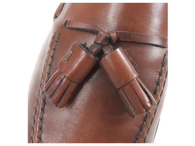 Autre Marque Edward Leder Slipper Jalan Sriwijaya Braun - Ansicht 6