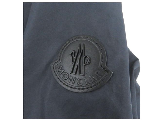 Moncler BERRE GIUBBOTTO Polyester Down Jacket Blue Navy blue - view 6