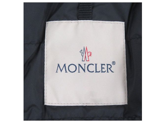 Moncler BERRE GIUBBOTTO Polyester Down Jacket Blue Navy blue - view 7