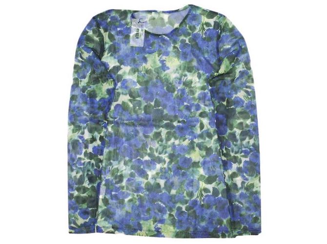 Autre Marque Dries Van Noten HESTE PR 6182 W.K.JERSEY Top de Malla Azul - vista 2
