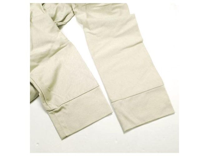 Autre Marque COGTHEBIGSMOKE ELYSE FLAIR TOP DE CUELLO ALTO Top de Rayón Algodón Beige Gris - vista 5
