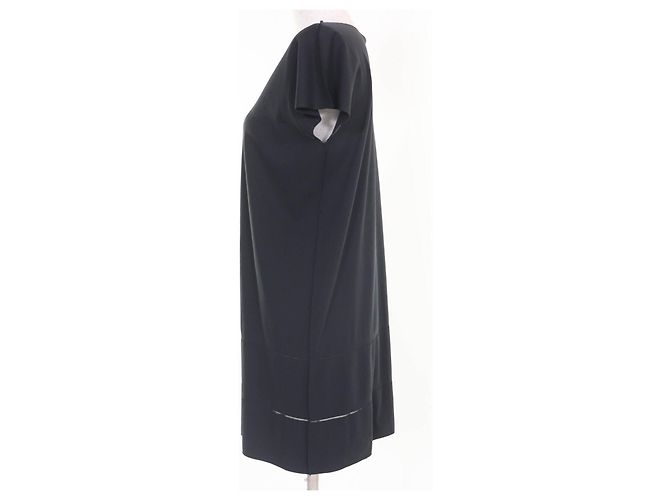 Issey Miyake Vestido de nylon PLEATS PLEASE A.POC Negro - vista 2