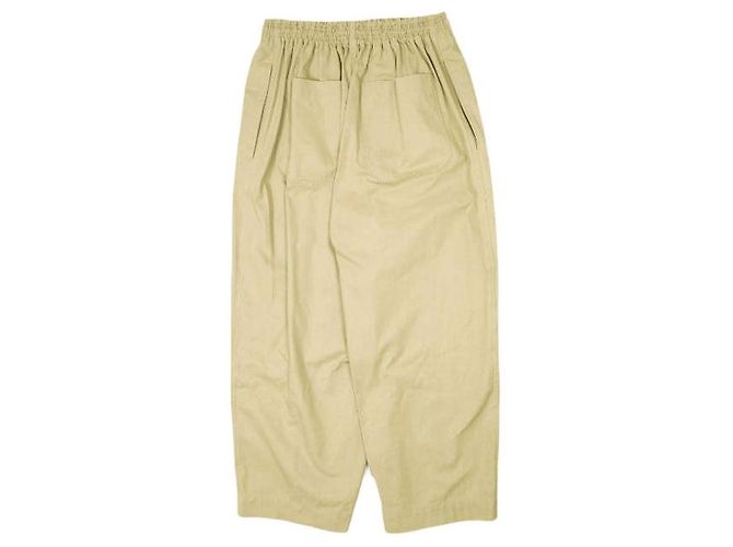 Autre Marque Calças largas de algodão COMPACT de Hed Mayner Bege - vista 2