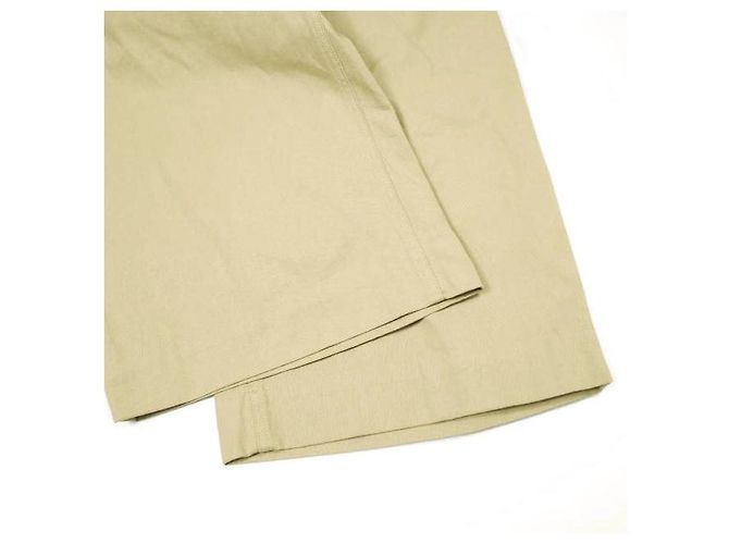 Autre Marque Calças largas de algodão COMPACT de Hed Mayner Bege - vista 7