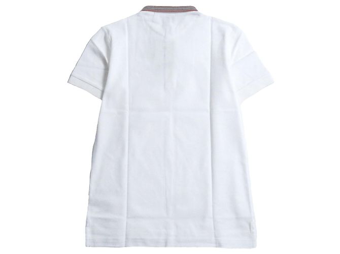 Polo de algodón con bordado del logo TB de Burberry Blanco - vista 3