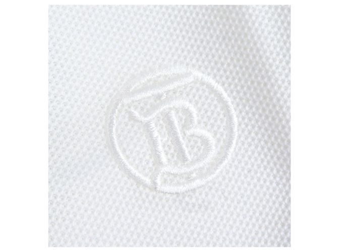 Polo de algodón con bordado del logo TB de Burberry Blanco - vista 5