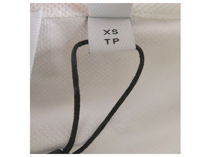 Polo de algodón con bordado del logo TB de Burberry Blanco - vista 8