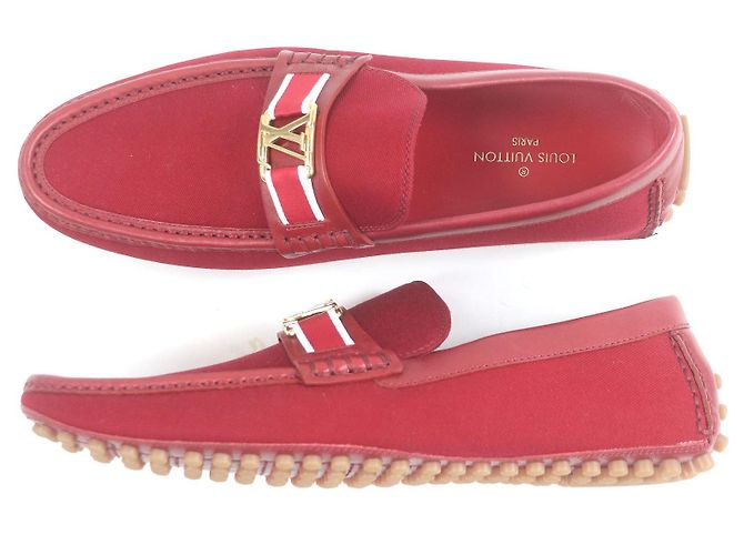 Hockenheimring Canvas Slipper von Louis Vuitton Rot - Ansicht 3