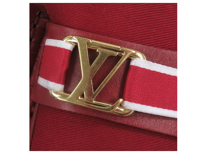 Hockenheimring Canvas Slipper von Louis Vuitton Rot - Ansicht 6