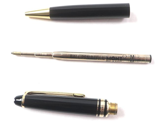 Penna a sfera Montblanc Meisterstück Nero - vista 4
