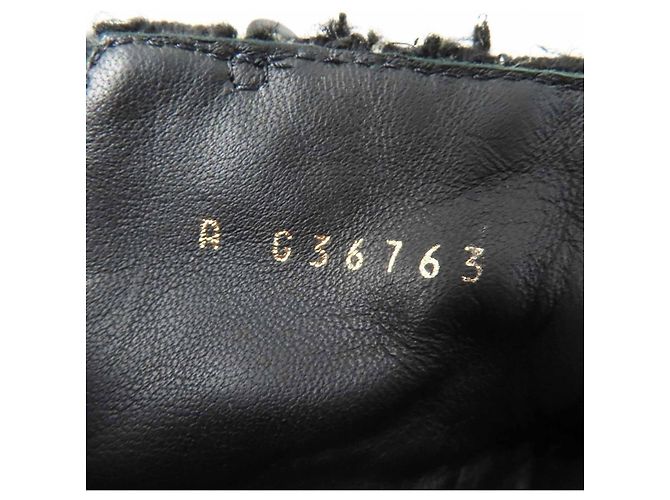 Timeless Botines cortos de tweed con cierre Turnlock COCO de Chanel Negro Blanco Dorado - vista 8