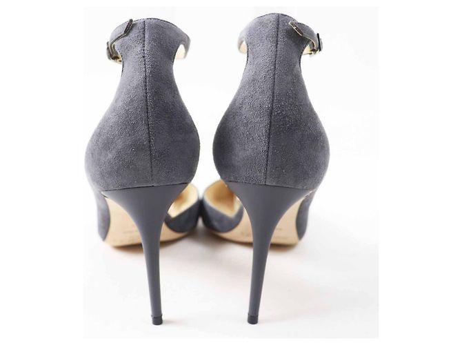 Zapatos de tacón de ante LUCY85 de Jimmy Choo Gris Gris antracita - vista 3