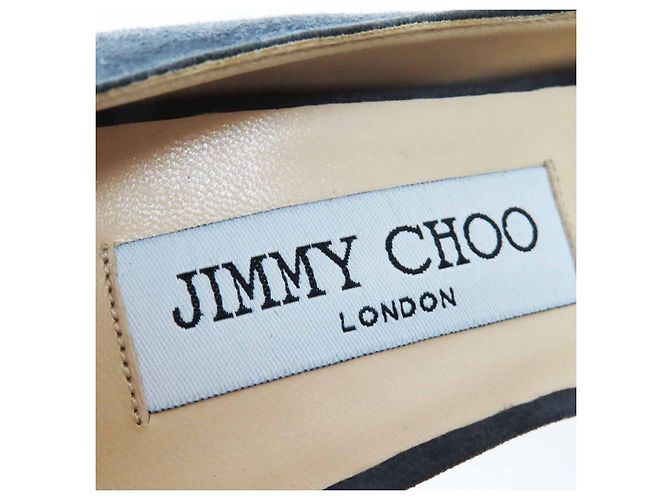 Zapatos de tacón de ante LUCY85 de Jimmy Choo Gris Gris antracita - vista 8