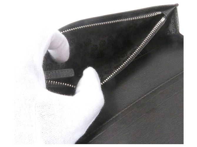 Alfred Dunhill Cartera Larga de Cuero Sidecar Dunhill Negro - vista 5