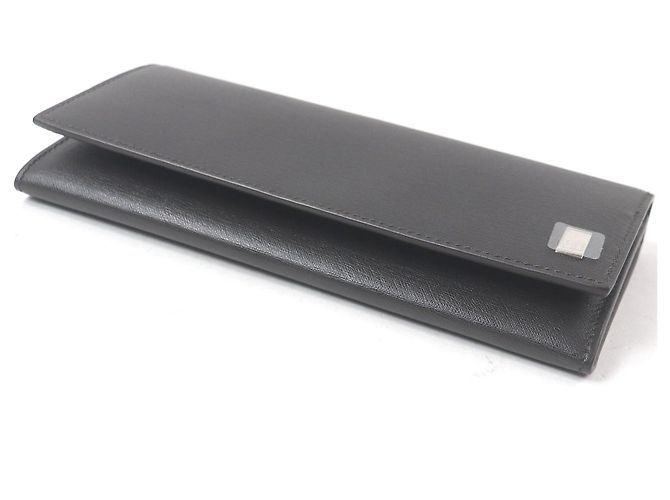 Alfred Dunhill Cartera Larga de Cuero Sidecar Dunhill Negro - vista 6