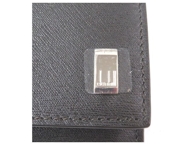 Alfred Dunhill Cartera Larga de Cuero Sidecar Dunhill Negro - vista 8