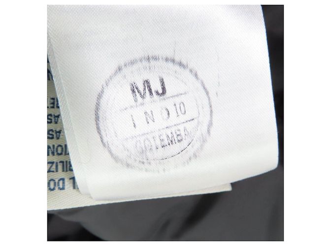 Abrigo de lana Moncler SOLOGNE Gris Gris antracita - vista 11