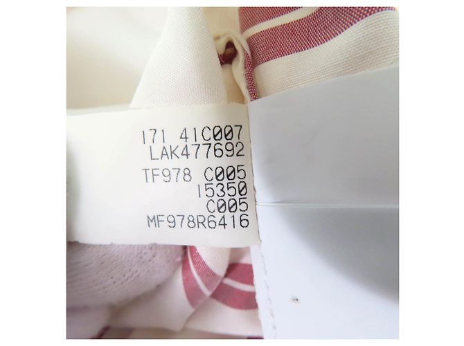 Autre Marque Camicia in seta a righe Brunello Cucinelli Beige Crudo - vista 9