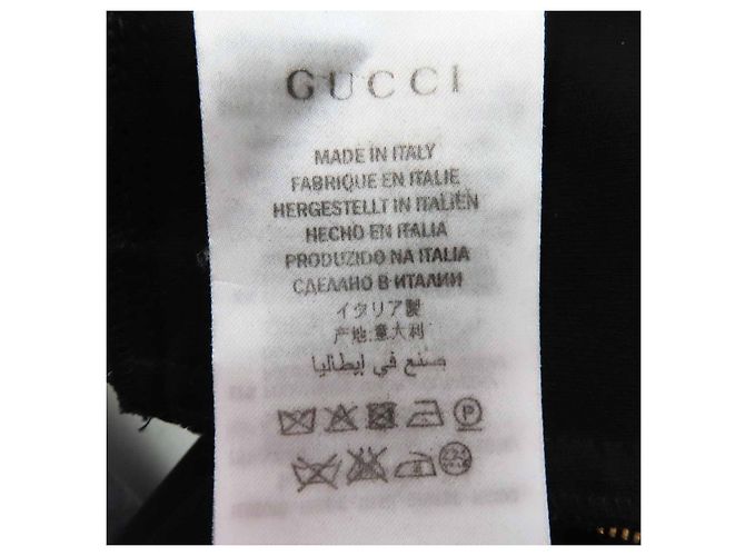 Gucci One Piece Rayon Kleid Schwarz - Ansicht 11