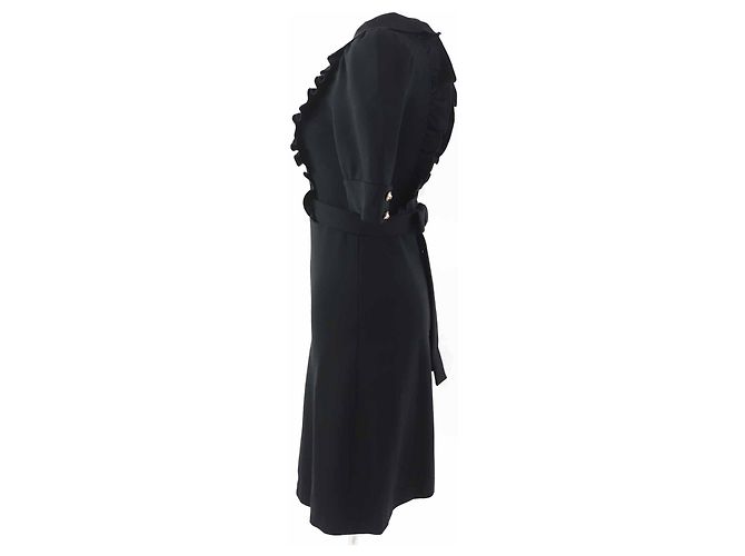 Gucci One Piece Rayon Kleid Schwarz - Ansicht 3