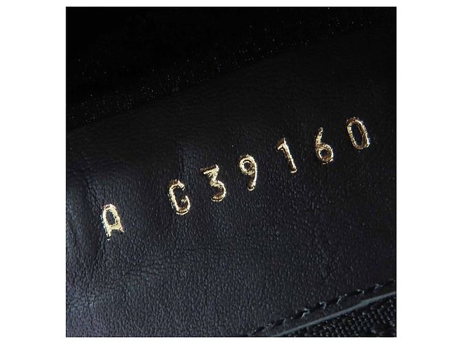Timeless Botas de couro COCO Mark da Chanel Preto Dourado - vista 9