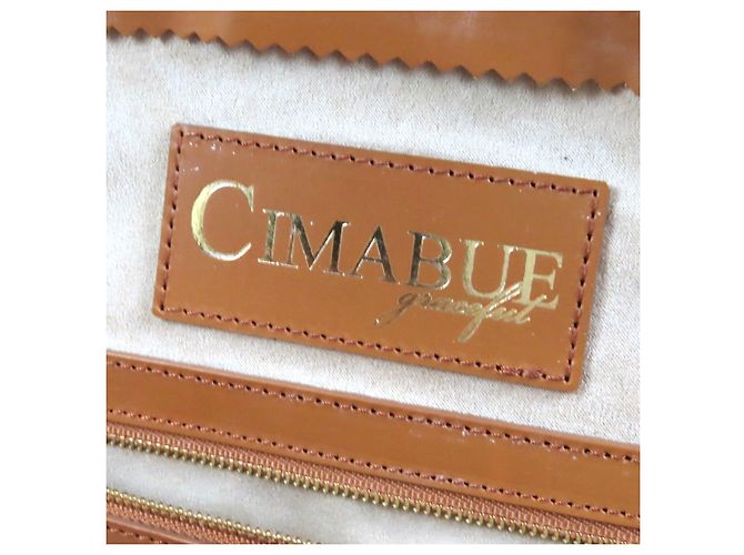 Autre Marque CIMABUE Bolsa Alexander Dulles de cuero de brida Bolsa de negocios Bronce Camello - vista 11