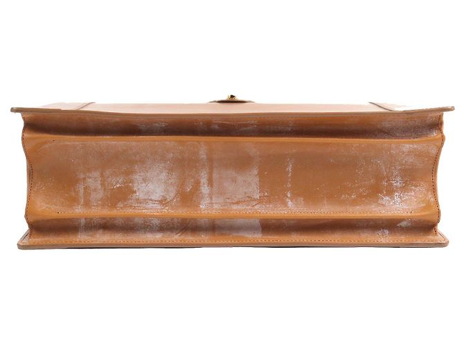 Autre Marque CIMABUE Bolsa Alexander Dulles de cuero de brida Bolsa de negocios Bronce Camello - vista 5